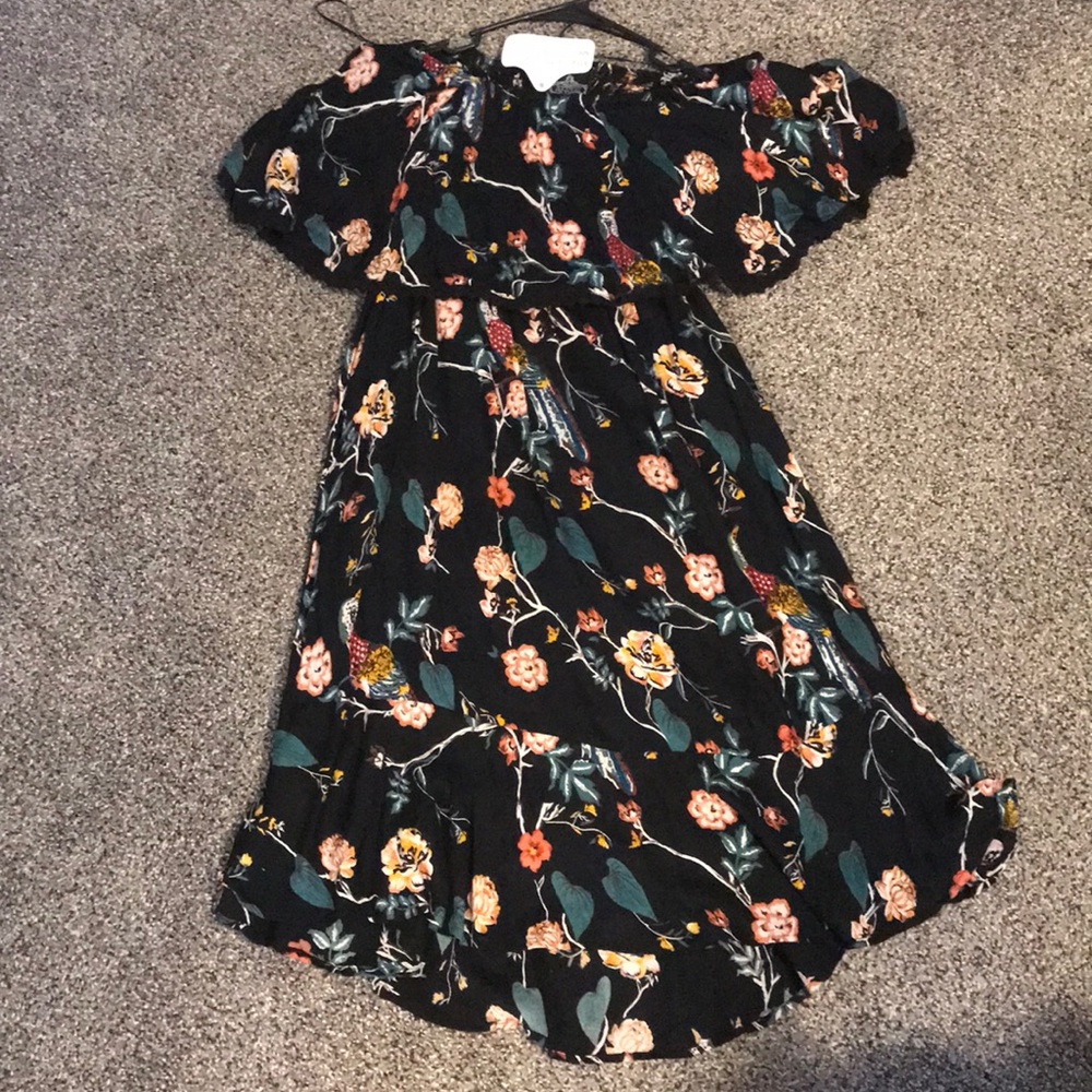 Off the shoulder dress